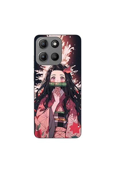 OEM Husa compatibila cu Motorola Moto G15 Silicon Gel Tpu Model Demon Slayer ...