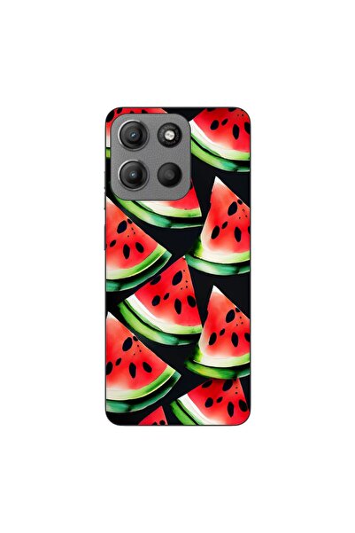 OEM Husa compatibila cu Motorola Moto G15 Silicon Gel Tpu Model Watermelon Sl...