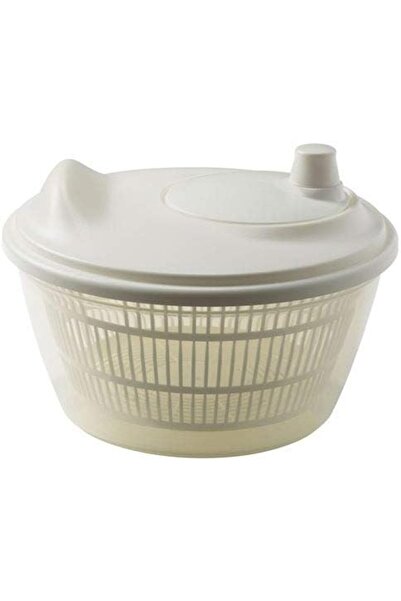 Yıldızan Nzr Beautestore Salad Dryer, White Color with Strainer White 23 cm D...