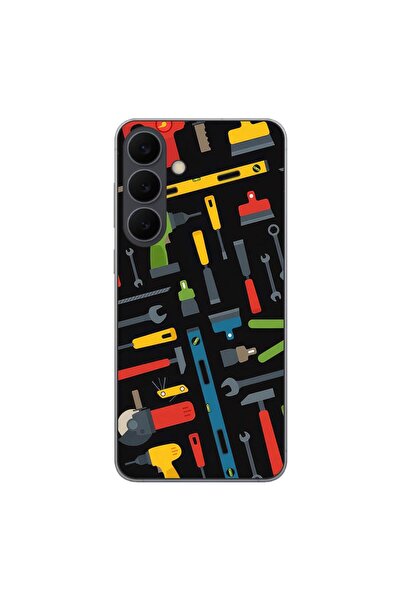 OEM Θήκη συμβατή με Samsung Galaxy S25 FE από σιλικόνη gel TPU με σχέδιο εργα...