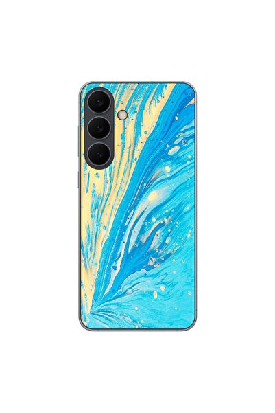 OEM Θήκη συμβατή με Samsung Galaxy S25 FE Σιλικόνης Gel TPU Μοντέλο Aqua Bloom