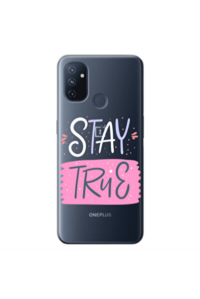 Other Oneplus Nord 100 Stay True Transparent Silicone TPU Θήκη