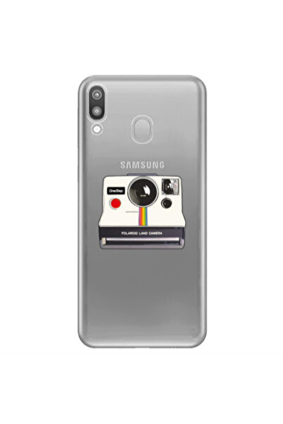 Other Samsung M20 Polaroid land camera Transparent Silicone TPU Θήκη