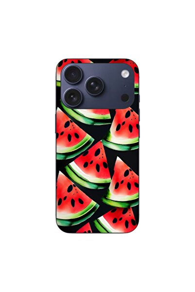 OEM Θήκη συμβατή με Apple iPhone 17 Pro από σιλικόνη gel TPU με σχέδιο φέτες ...