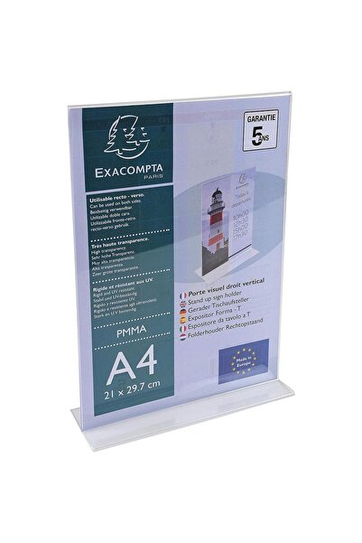 Exacompta A4 Portrait Presentation Display T