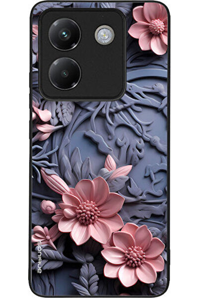 Other Θήκη Sonique Σειράς 3D Λουλουδιών για Xiaomi Poco M7 Pro 5G Ροζ 02