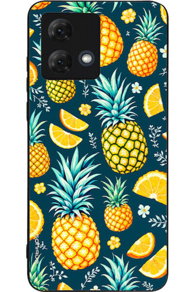 Other Θήκη Sonique Σειράς Φρούτων για Motorola Moto G84 5G Ανανάς 01