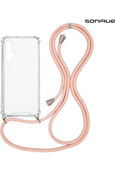 Other Sonique Πίσω Θήκη Σιλικόνης με Λουράκι Διαφανής (Huawei Nova 5T / Honor...