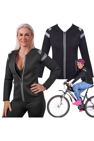 Mardil Tricou Tip Bluza Din Neopren Cu Maneca Lunga Pentru Antrenament, Efect...