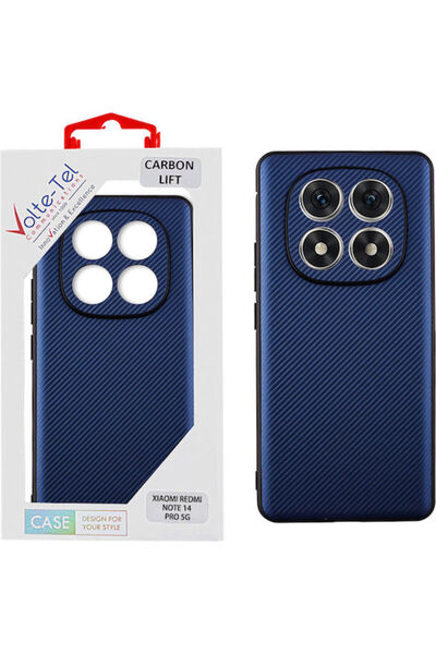 Other Volte-Tel Carbon Lift Πίσω Κάλυμμα Σιλικόνης Μπλε (Redmi Note 14 Pro 4G...