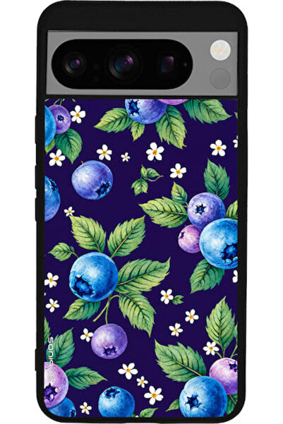 Other Σειρά Φρούτων Sonique Θήκη Κινητού Τηλεφώνου Google Pixel 8 Pro 5G Μύρτ...