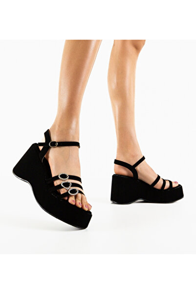 BENOTTİ Platforme dama Sorbon Negre