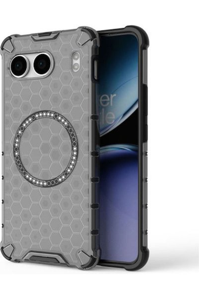 Techsuit Κυψελωτό Πίσω Κάλυμμα Σιλικόνης Μαύρο (OnePlus Nord 4) Κωδικός: KF23...
