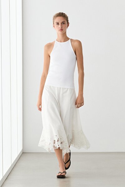 Massimo Dutti Pamuk karışımlı halter top