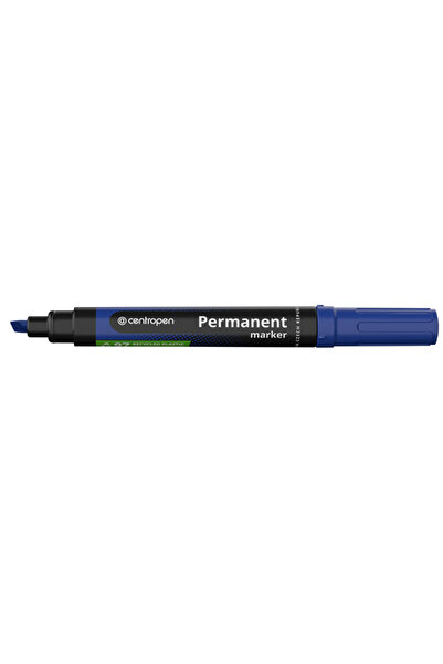 CENTROPEN Permanent Blue Marker Chisel Tip 8576