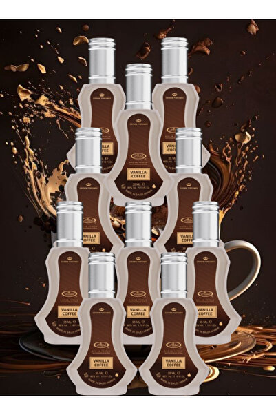 ALREHAB 10 Pieces Vanilla Coffee Perfume 35ML
