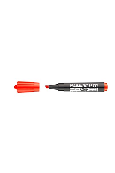 ICO Permanent marker 1-4 mm 12 XXL red