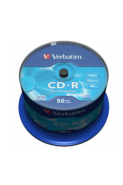 Verbatim CD-R 50/SET 700MB 52X PROTECȚIE EXTRA 43351