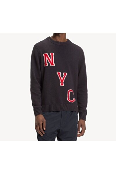 Tommy Hilfiger ΑΝΔΡΙΚΟ ΠΟΥΛΟΒΕΡ MW0MW08851-083 ΑΝΘΡΑΚΙ - Large