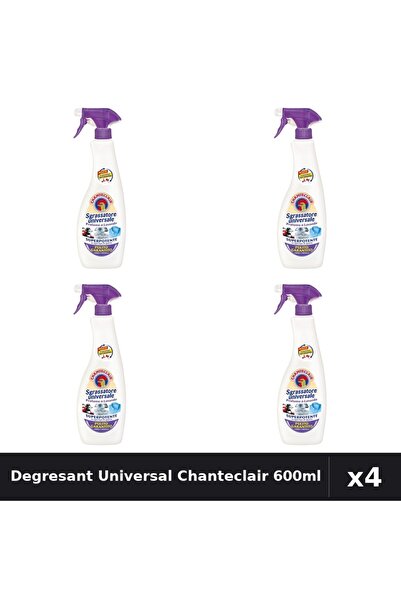 Chanteclair Set 4 Degresant Universal 600ml - Lavanda - Curatenie Eficace