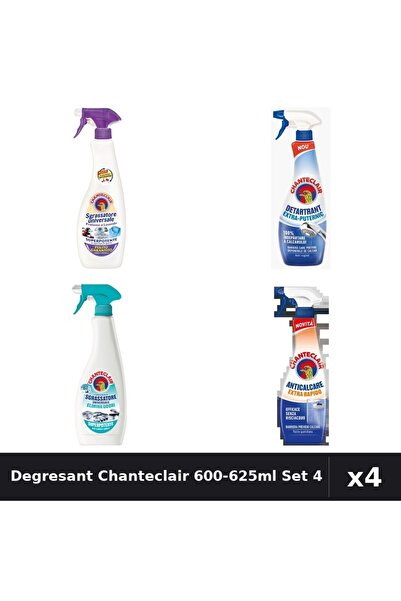 Chanteclair Set 4 Degresant Universal 600-625ml - Mosc Alb, Anti-Miros, Extra...