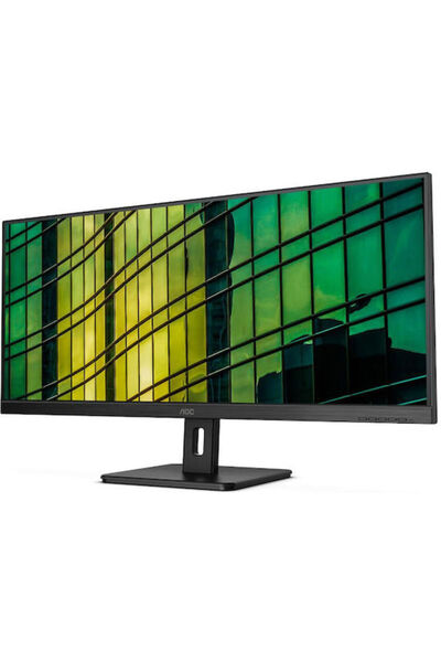 Aoc U34E2M/BK Οθόνη Ultrawide VA 34 " 3440x1400 με χρόνο απόκρισης 4ms GTG