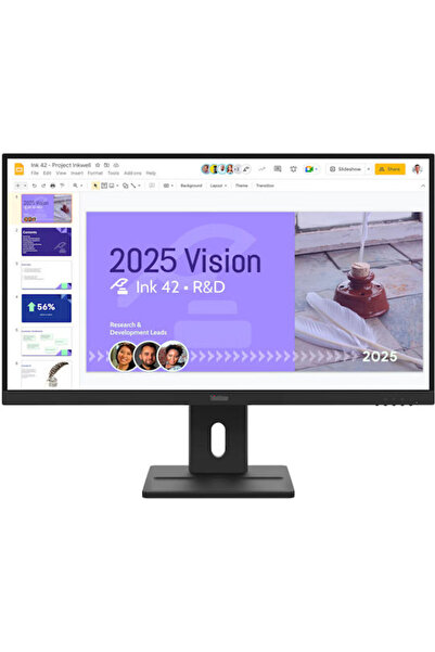 LENOVO ThinkVision E27q-40 Οθόνη IPS 27 " QHD 2560x1440 με Χρόνο Απόκρισης 4m...