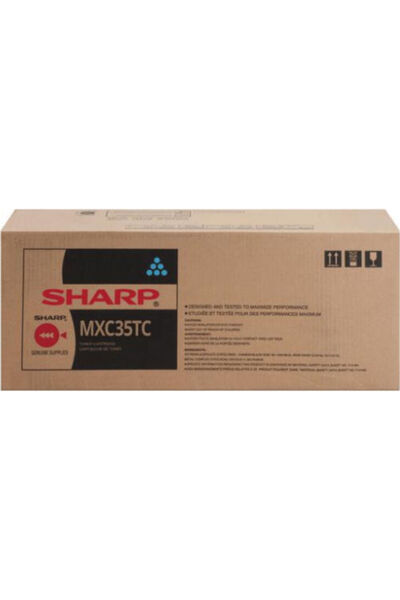 Sharp MX-C35TC Γνήσιο Τόνερ Εκτυπωτή Λέιζερ Κυανό 6000 Σελίδες