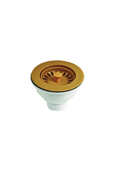 Beta Shoes Βαλβίδα Νεροχύτη Πλήρης Φ115mm Καφέ 55-9240 [κωδ.1048]