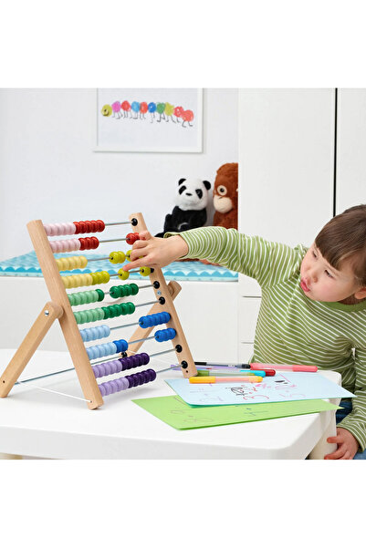 IKEA abaküs, çok renkli