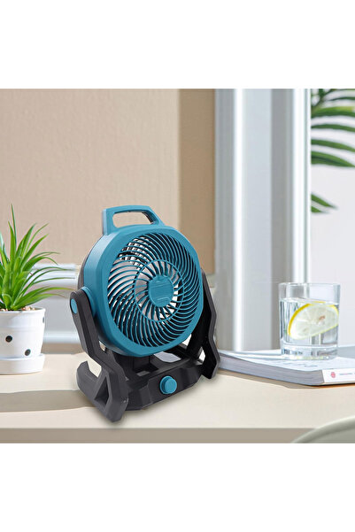 FOXMAG24 Ventilator portabil de camping, cu 2 baterii de 48W, conceput pentru...