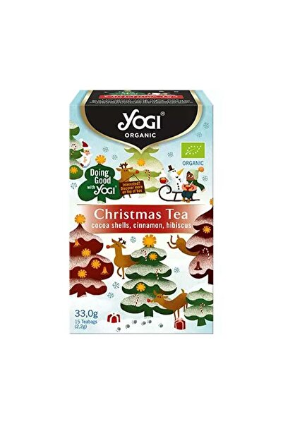 Yogi Tea Βιολογικό Χριστουγεννιάτικο Τσάι 15 φακελάκια των 2.2γρ - 33γρ