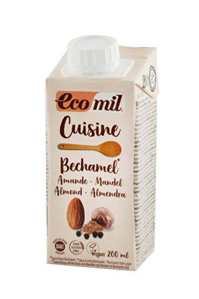 Ecomil Sos bio bechamel pe baza de migdale, 200ml Cuisine