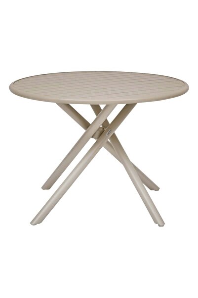 Hesperide Round garden table NEBULLIA Clay