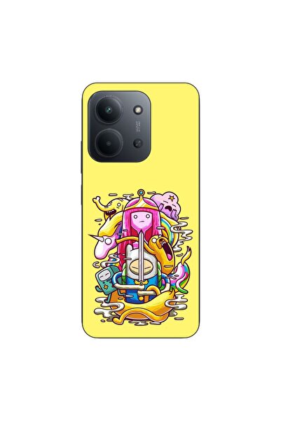 OEM Калъф, съвместим с Xiaomi Redmi 15C, силиконов гел TPU, с дизайн на пласт...