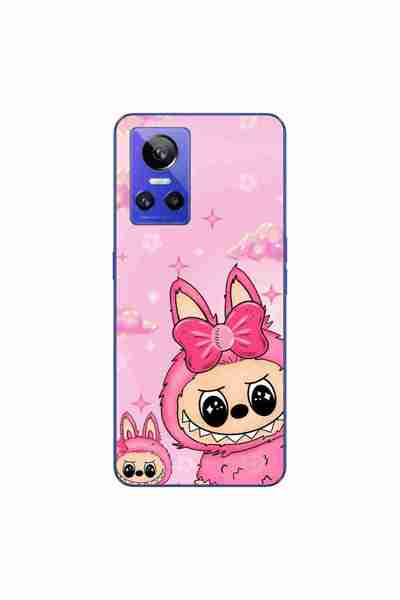 OEM Case compatible with Realme GT Neo 3 Silicone Gel Tpu Model Labubu Pink F...