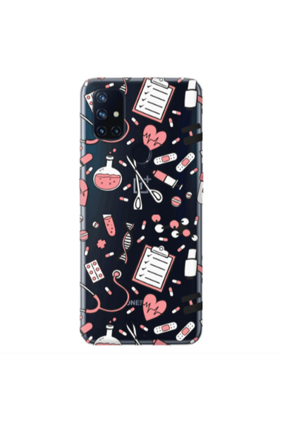 Other Oneplus Nord 10 Laboratory Transparent Silicone TPU Θήκη