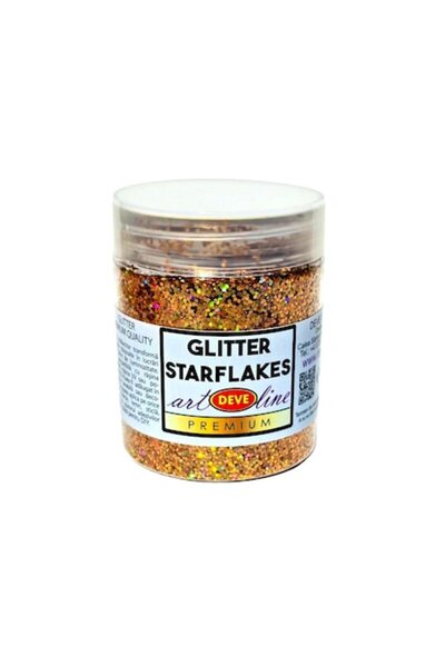 Deve Pigment glitter starflakes Holographic sensations, art line DEVE, 50gr a...