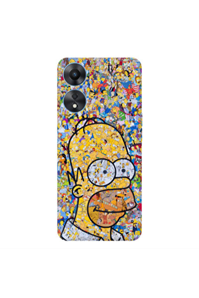 Other Oppo A 98 Simpsons Transparent Silicone TPU Θήκη