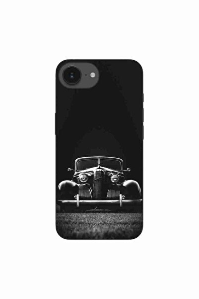 OEM Калъф, съвместим с Apple iPhone 16e, силиконов гел TPU, модел  "Стар авто...