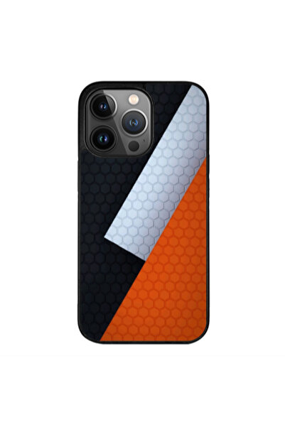 Other Apple iPhone 13 Pro Coated hexagon Black Glossy Θήκη
