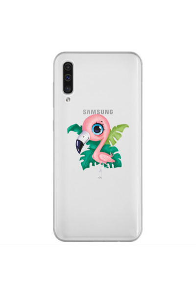Other Samsung A70 Swan Transparent Silicone TPU Θήκη