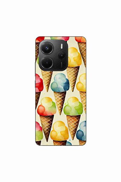OEM Калъф, съвместим с Xiaomi Redmi Note 14 4G, силиконов гел TPU модел с дес...