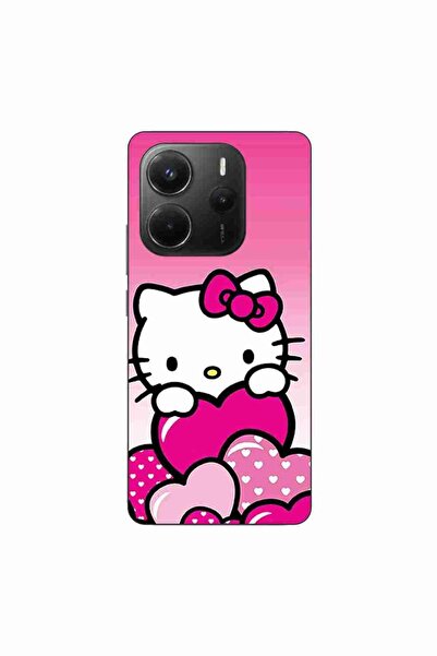 OEM Θήκη συμβατή με Xiaomi Redmi Note 14 4G Σιλικόνης TPU Μοντέλο Hello Kitty...