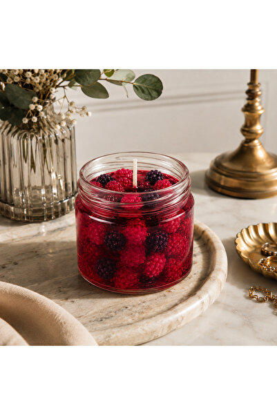 CandleCastCreation YOĞUN BÖĞÜRTLEN KOKULU JEL MUM – Orman Böğürtleni Reçeli