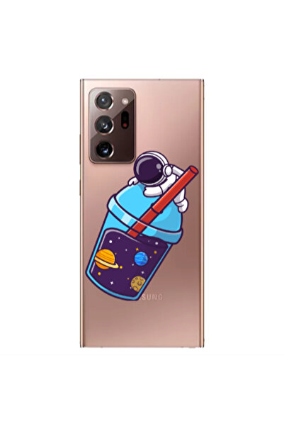 Other Samsung Note 20 Ultra Longing in space Transparent Silicone TPU Θήκη