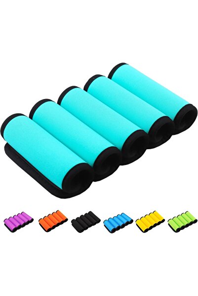 Arabest 5 Pcs Luggage Handle Wrap,Unique Identifiers for Suitcases,Airplane T...
