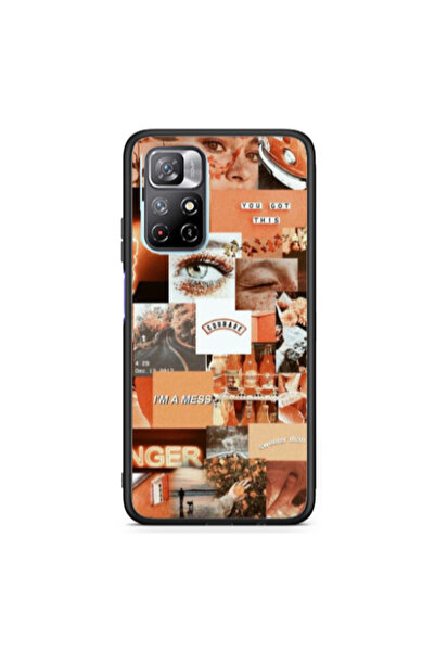 Other Xiaomi Poco M4 Pro 5G Peachy Haze Black Glossy Θήκη