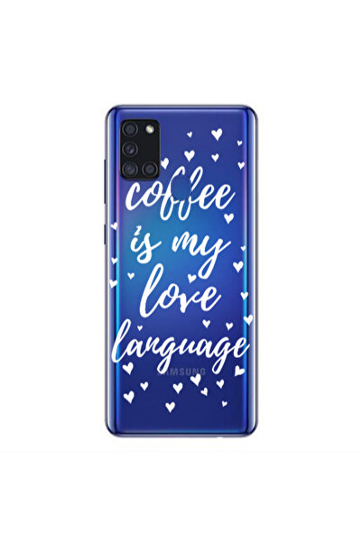 Other Samsung A21S Coffe is my love language Transparent Silicone TPU Θήκη