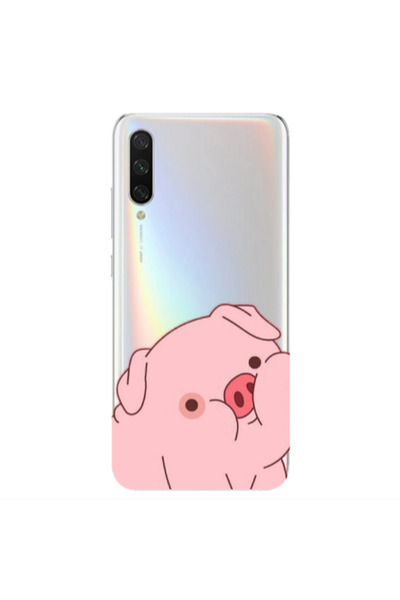 Other Xiaomi Mi 9 Lite Piggy 1 Transparent Silicone TPU Θήκη